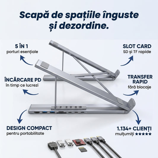 Stație Dock USB-C