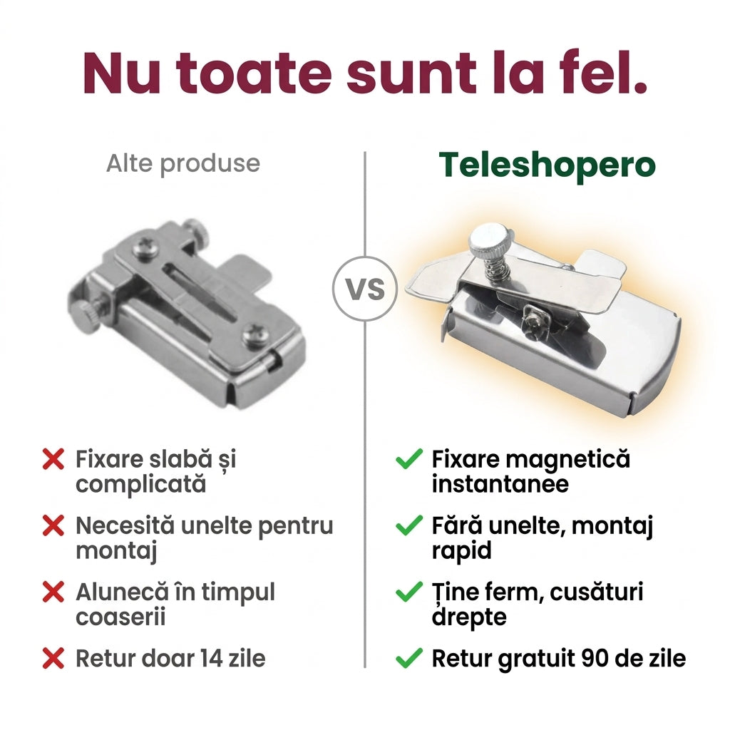 Ghid Cusătură Magnetic Mașină