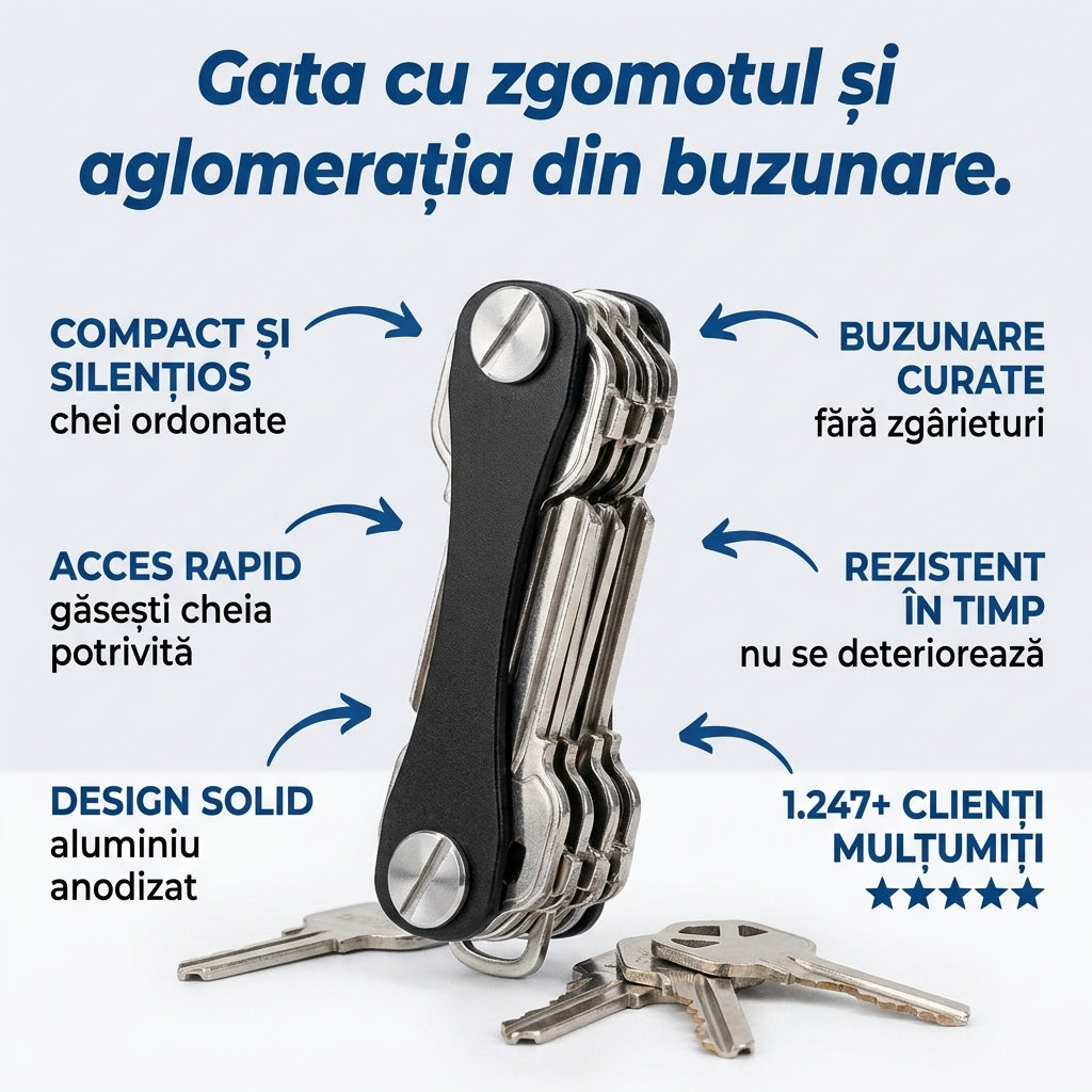 Organizator Chei Metal Compact