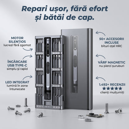 Șurubelnița Electrică Compactă Magnetică