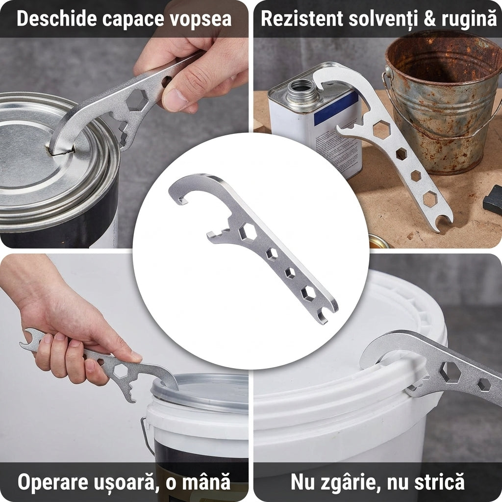 Deschizător Capace Găleți Metalice
