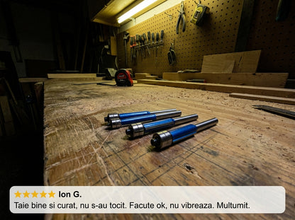 Freză Flush Trim Tâmplărie