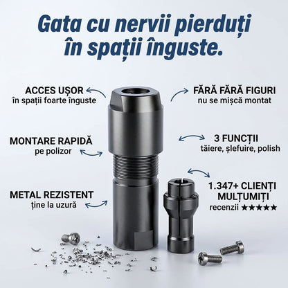 Adaptor Unghiular 3/6 mm Polizor tip M14