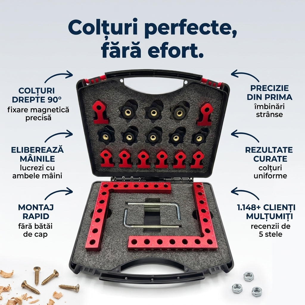 Colțar Magnetic Prelucrare Lemn
