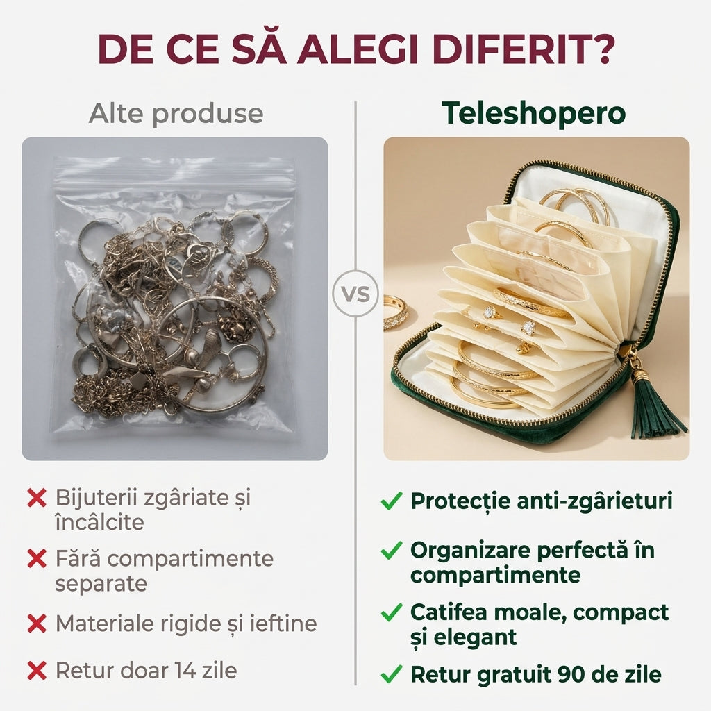Organizator Bijuterii din Catifea