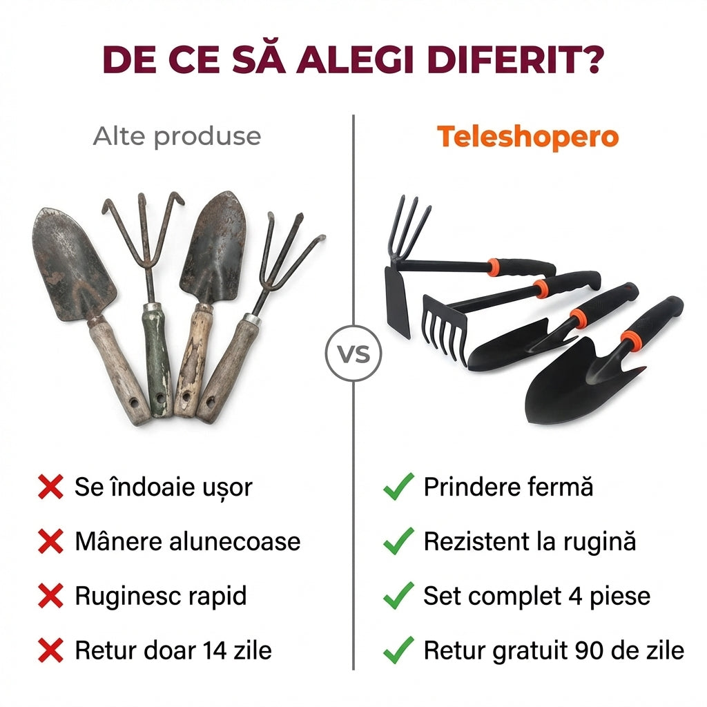 Set Grădinărit 4 Piese