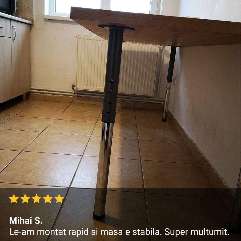 Picioare Masă Reglabile Telescopice