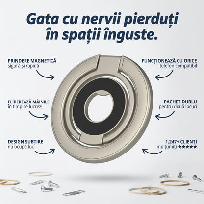 Suport Magnetic Dublu Telefon