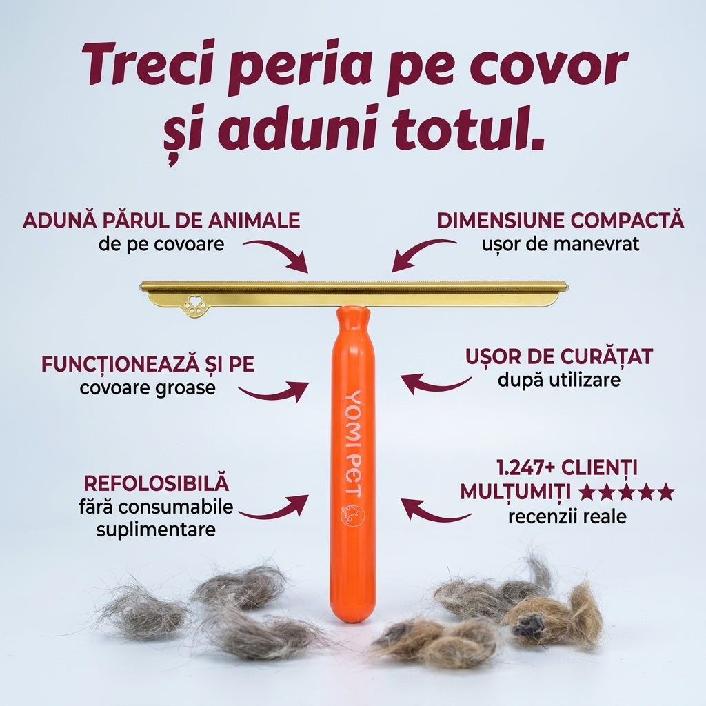 Perie Păr Animale Covoare