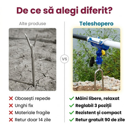Suport Lansetă Reglabil Portabil
