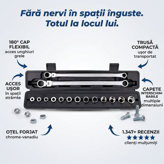 Set Chei Clichet Reglabil