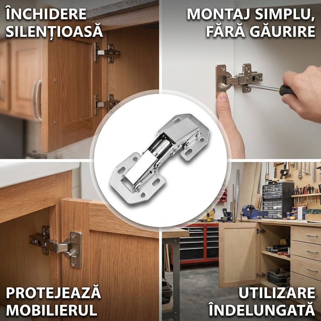 Balamale Hidraulice Silențioase Mobilier