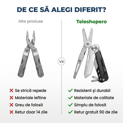 Multitool Foarfece și Cuțit