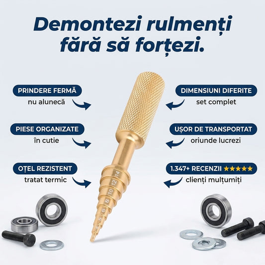 Trusă Demontare Rulmenți Portabilă