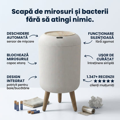 Coș Gunoi cu Senzor