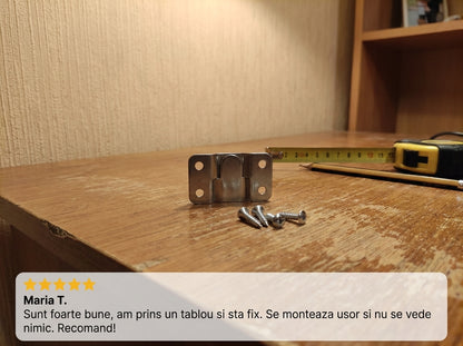 Clip Invizibil Fixare Mobilier