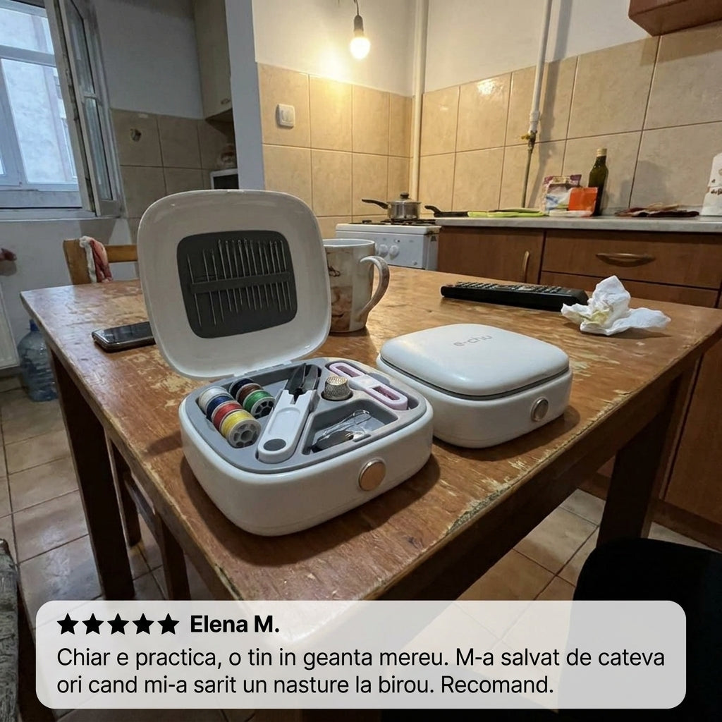 Set Trusă Cusut Magnetică Portabilă
