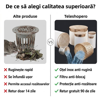 Scurgere Inox Terasă