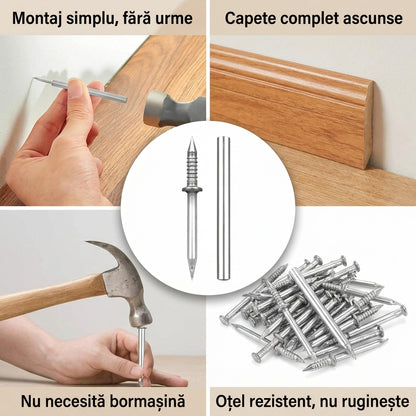Set Cuie Invizibile Pentru Plinte