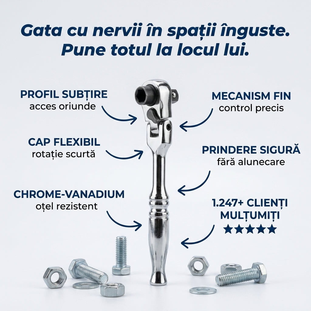 Cheie Clichet Rotund Universală