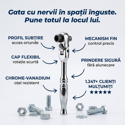 Cheie Clichet Rotund Universală