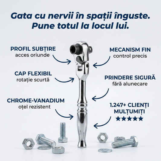 Cheie Clichet Rotund Universală