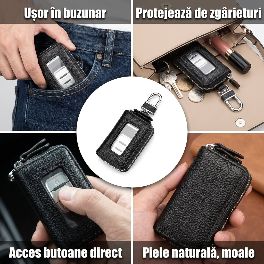 Husă Cheie Auto Piele
