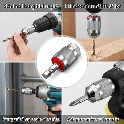 Adaptor Hexagonal pentru Burghie