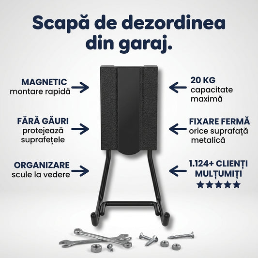 Cârlig Magnetic Universal Garaj