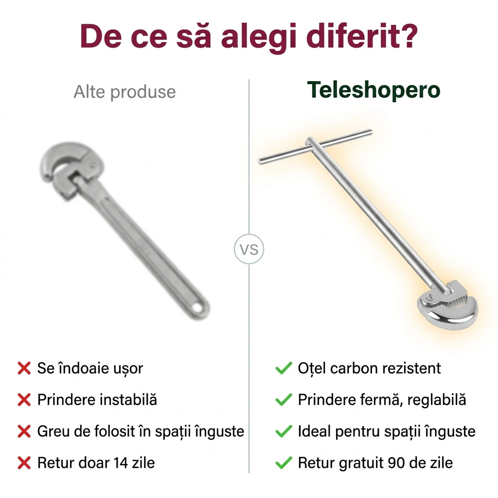 Cheie Reglabilă pentru Chiuvetă
