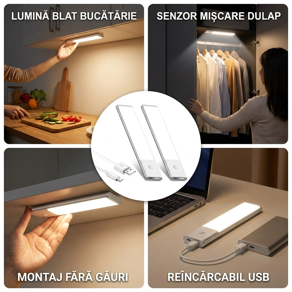 Lumină LED Dulap Wireless