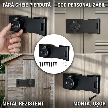 Încuietoare cu cifru metalică