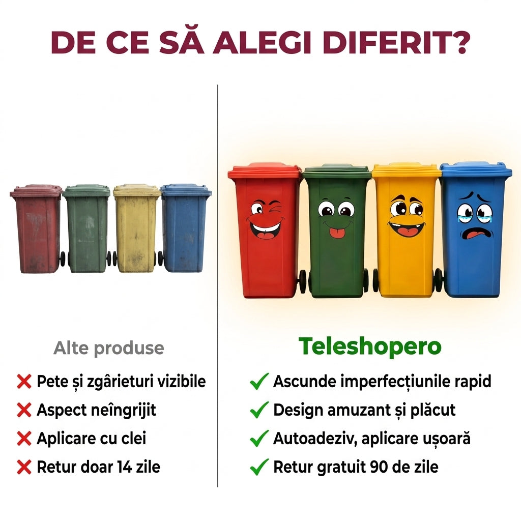 Autocolante Haioase pentru Coș