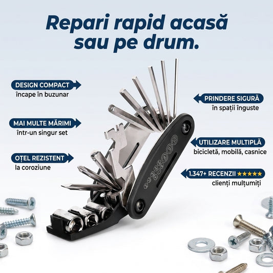 Set Chei Multifuncționale Compact