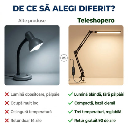 Lampă LED Birou Pliabilă