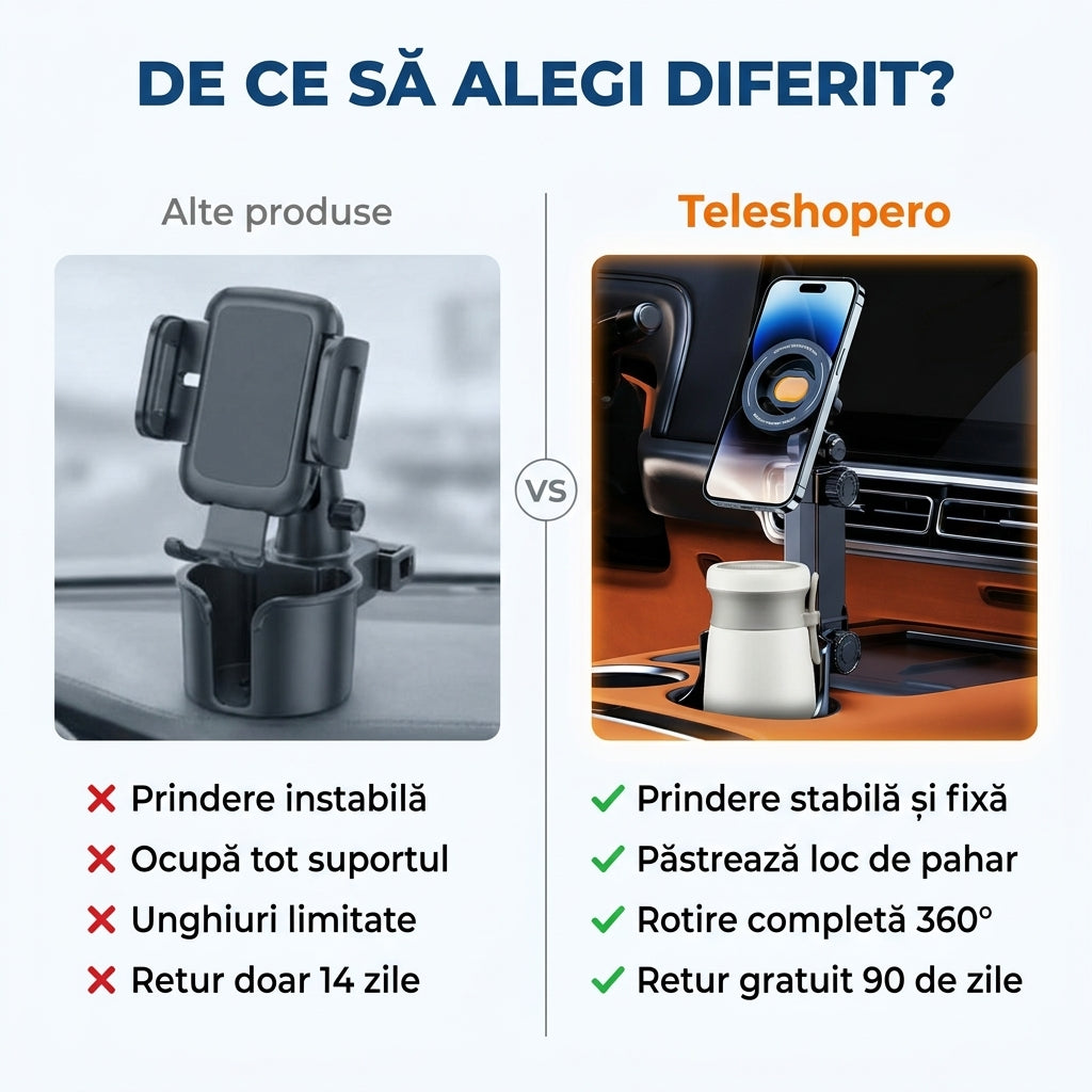 Suport Magnetic Auto Pahar