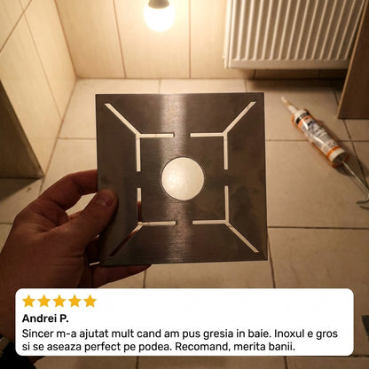Riglă Măsurare Pardoseală Inox