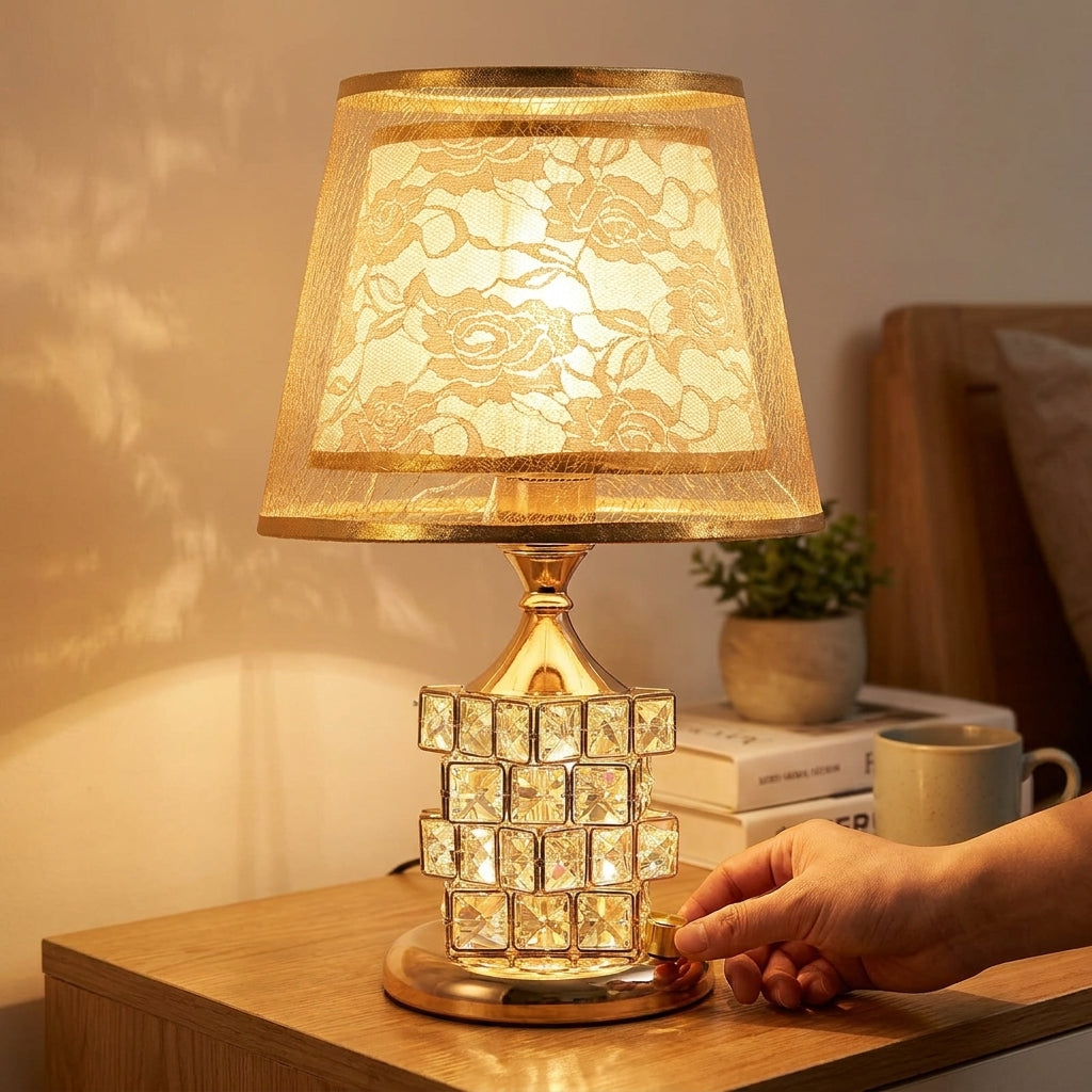 Lampă Cristal Birou LED