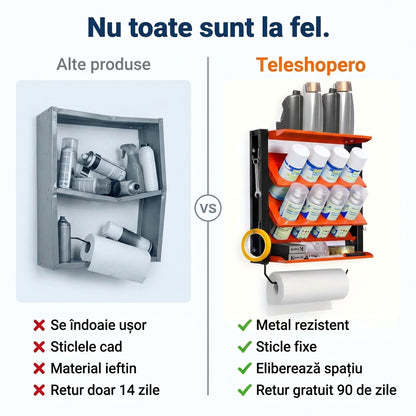 Suport Metalic Sticle Șervețele