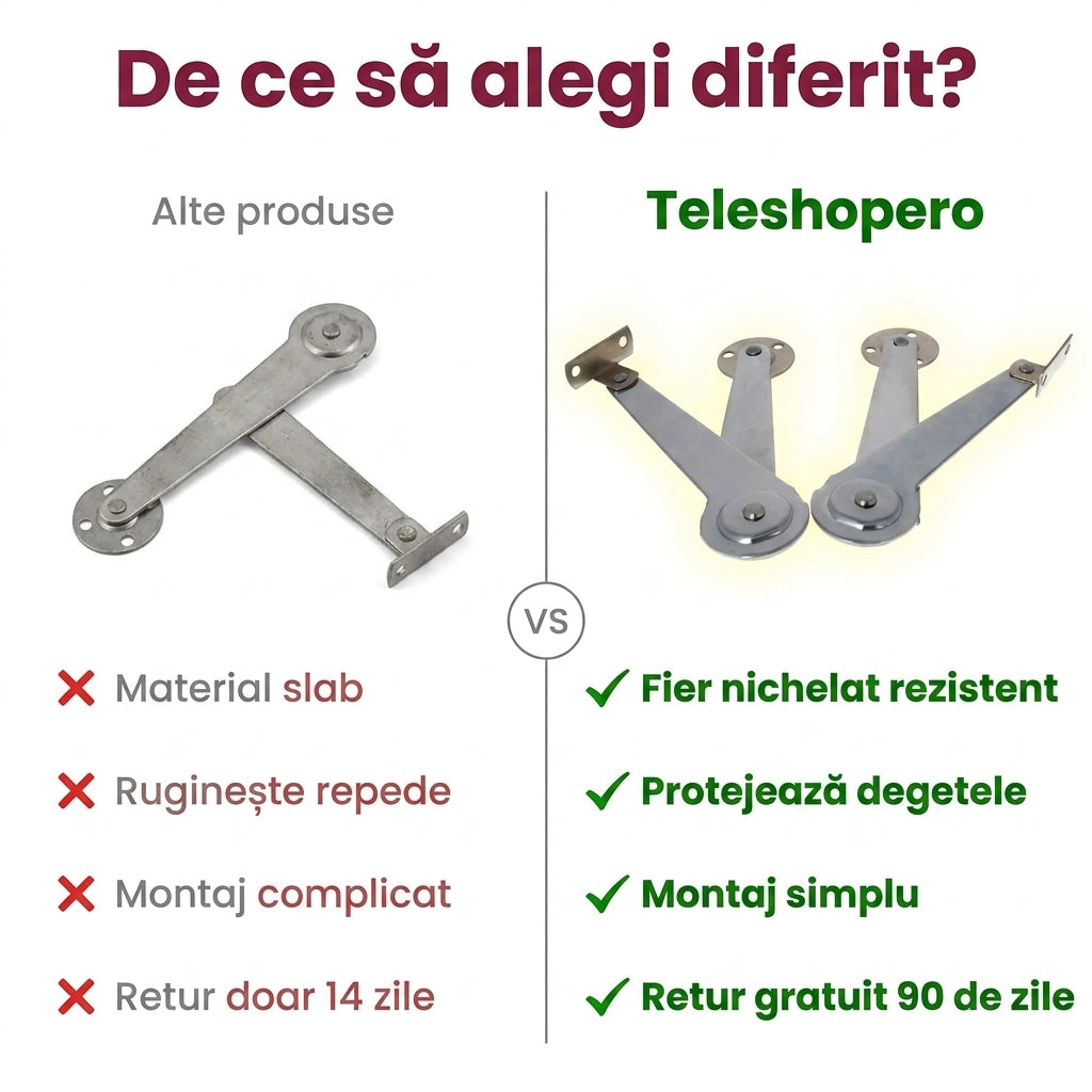 Suport capac mobilier metalic