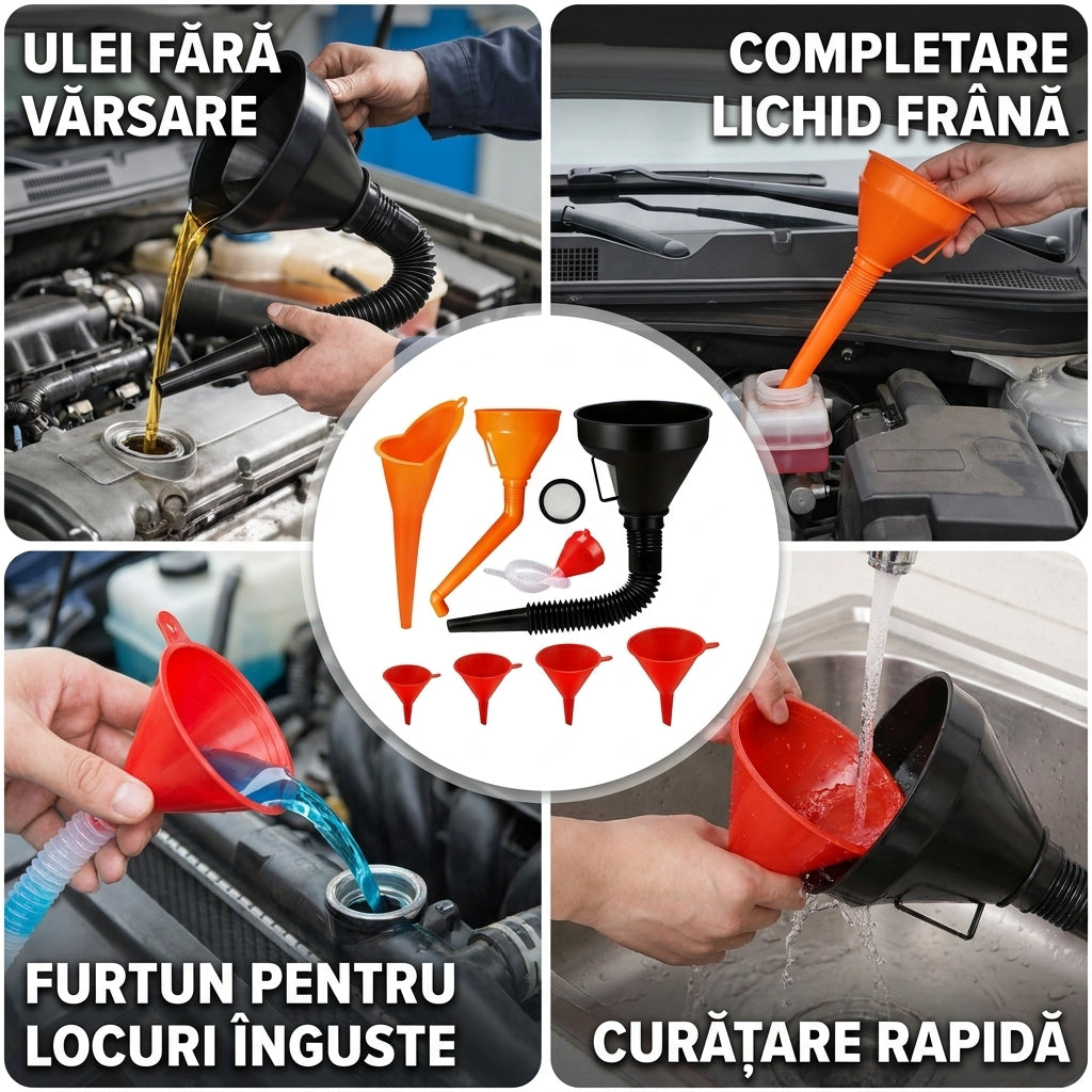 Trusă Pâlnie Auto Flexibilă