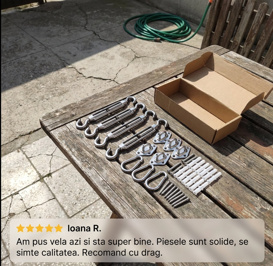 Kit Hardware Prelată Umbrire