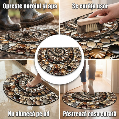 Covoraș Intrare Pietre Semicerc