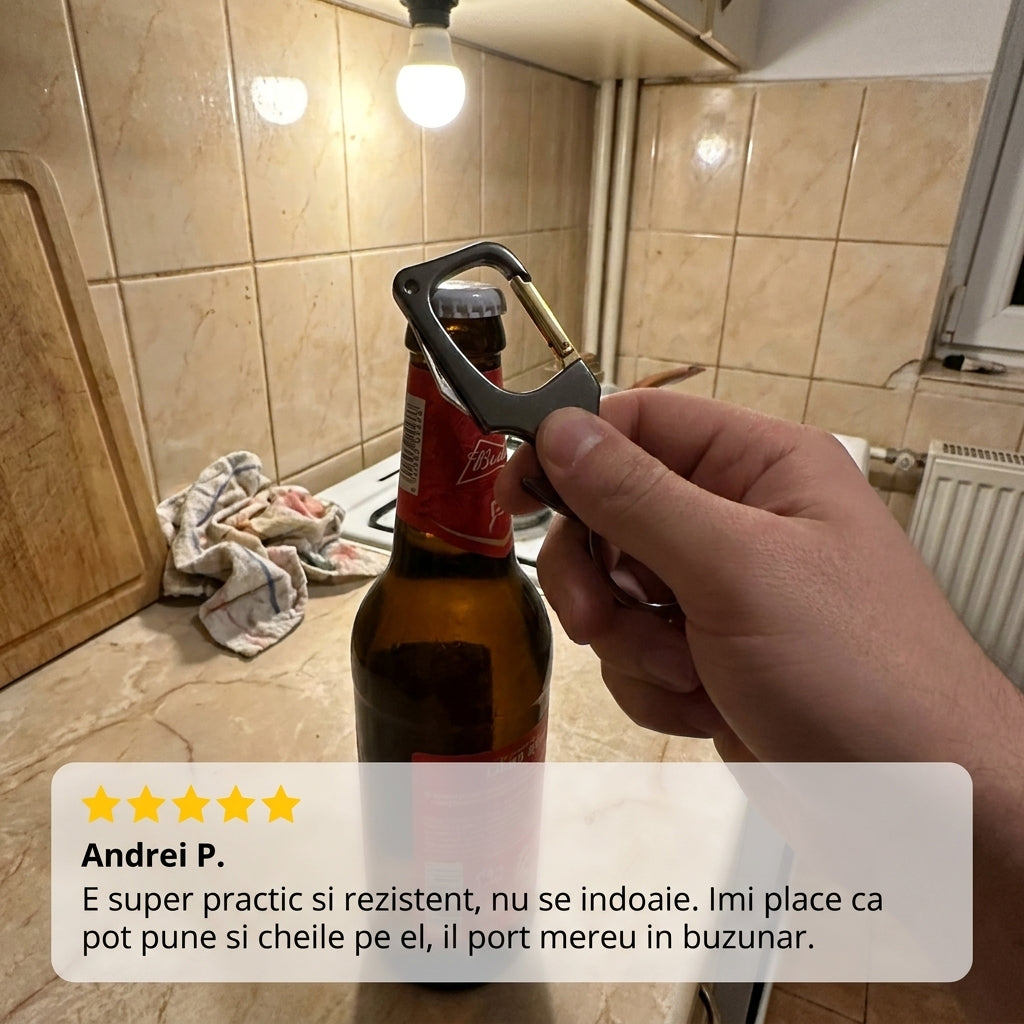 Breloc Deschizător Multifuncțional