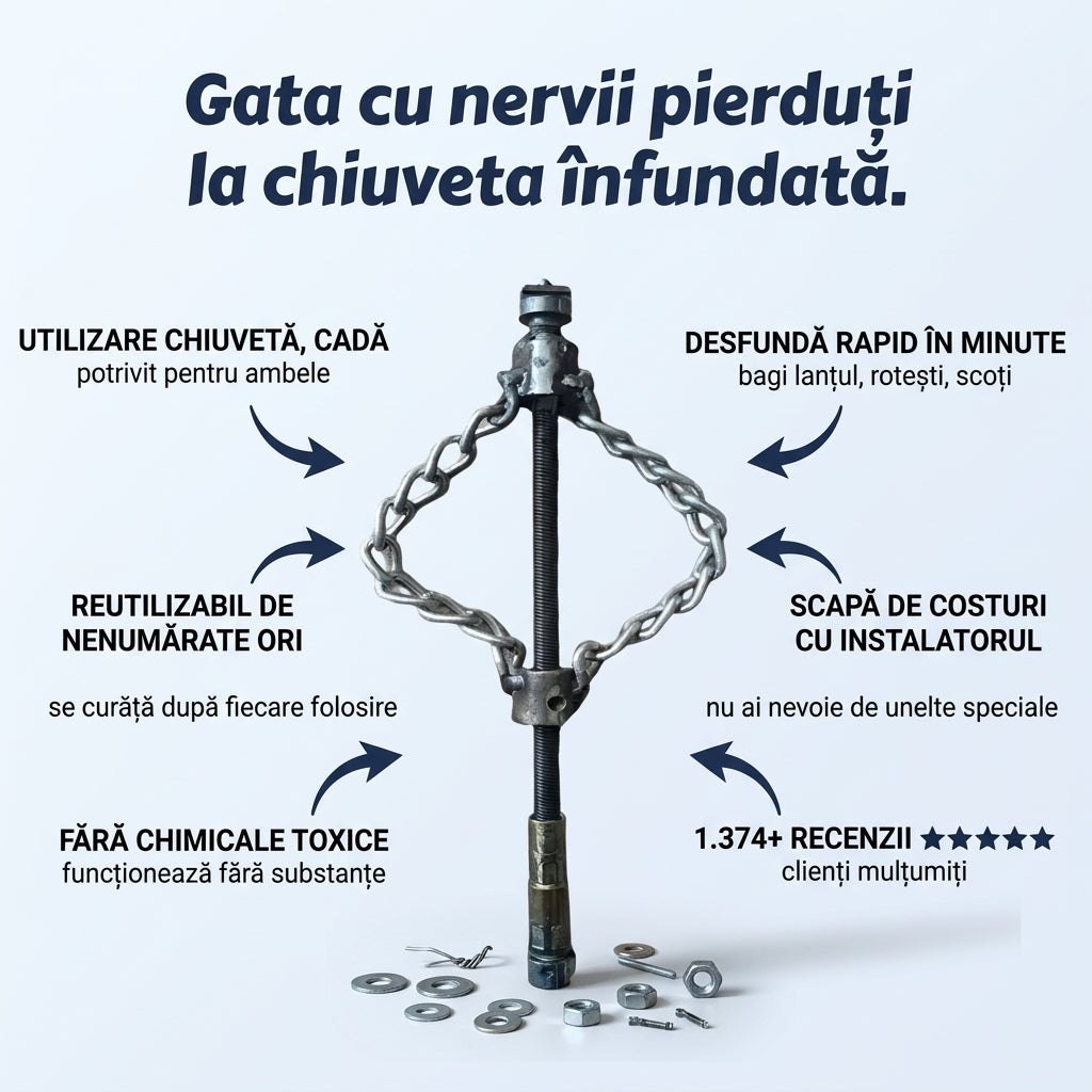 Lanț Curățare Canalizare