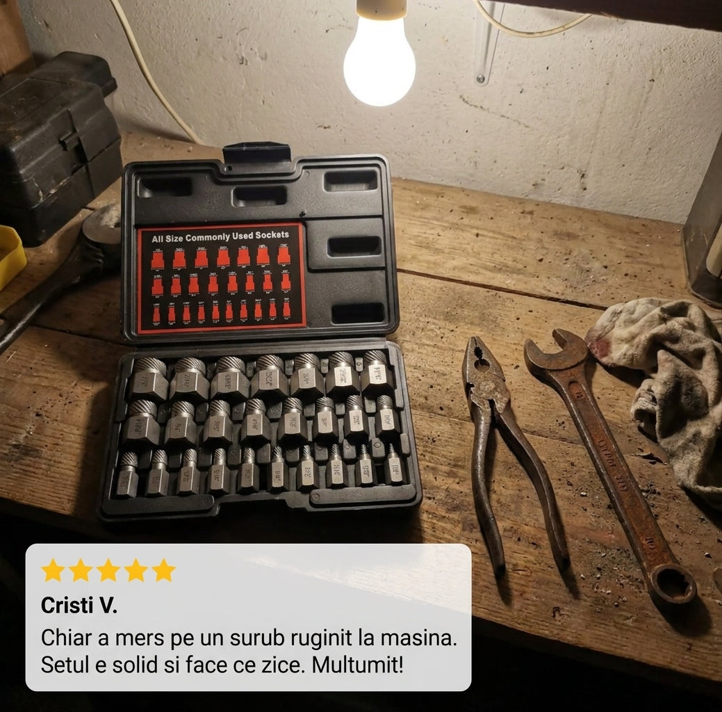Set Extractor Șuruburi
