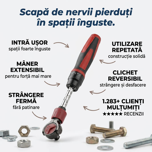 Cheie Clichet Telescopică