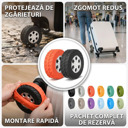 Protecții Silicon Roți Troler