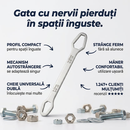 Cheie Universală Dublă Multifuncțională