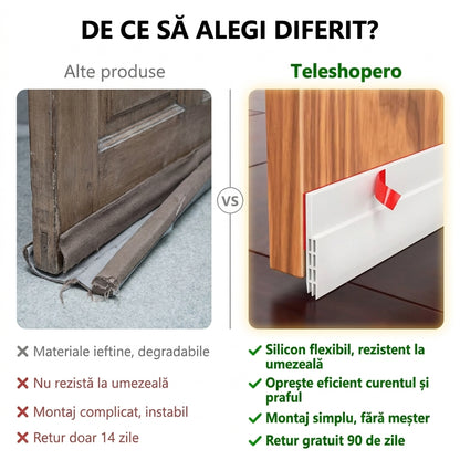 Bandă Etanșare Ușă Silicon
